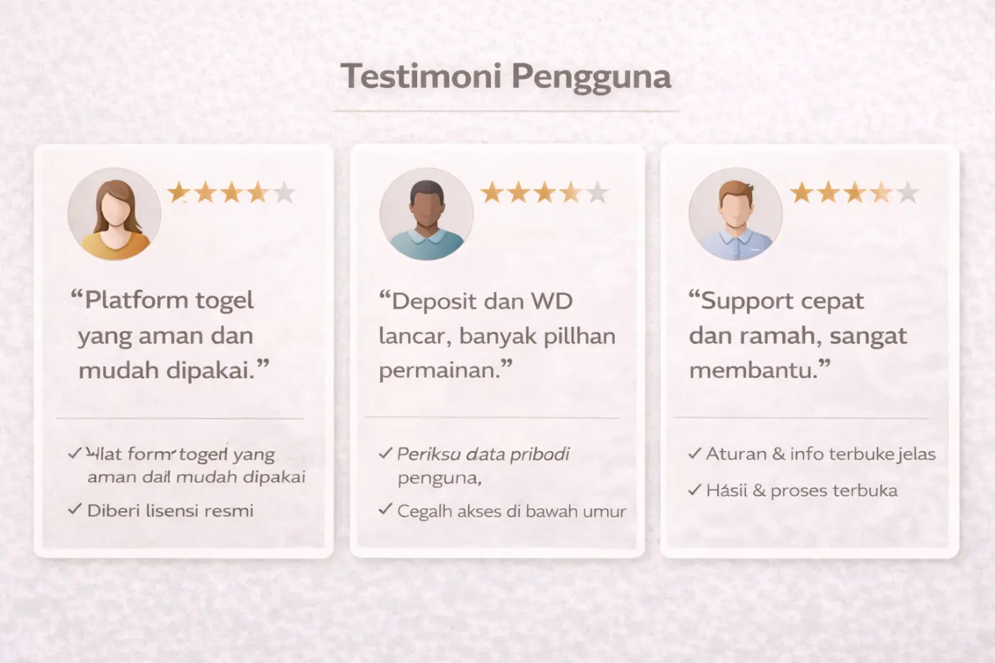 Kumpulan testimoni dan ulasan pengguna BO Togel tentang kenyamanan dan layanan